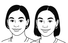 Cabelo curto e médio